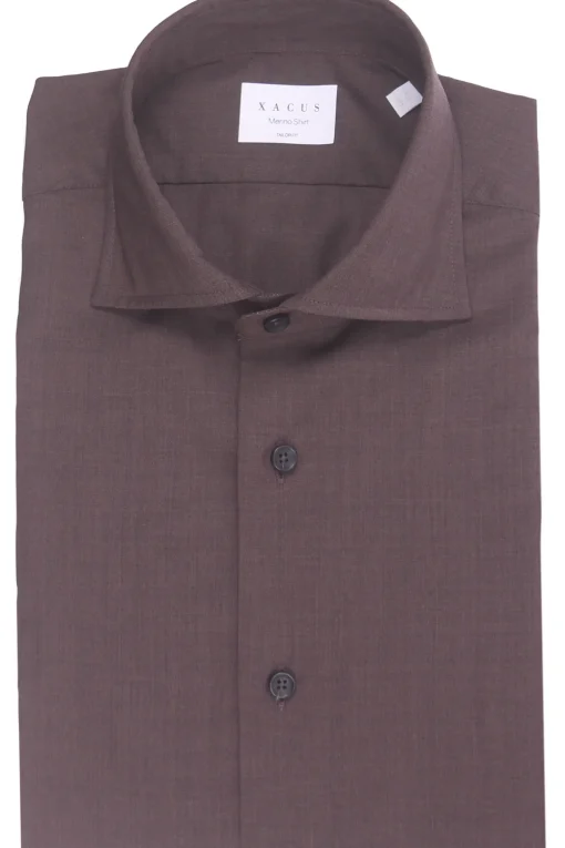 camicia reda active in lana merino