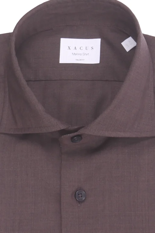 camicia reda active in lana merino