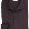 Camicia spigata misto tencell