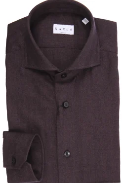 Camicia spigata misto tencell