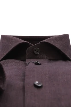 Camicia spigata misto tencell