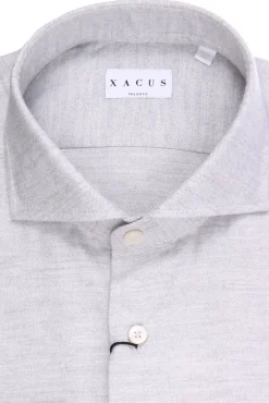 Camicia spigata misto tencell