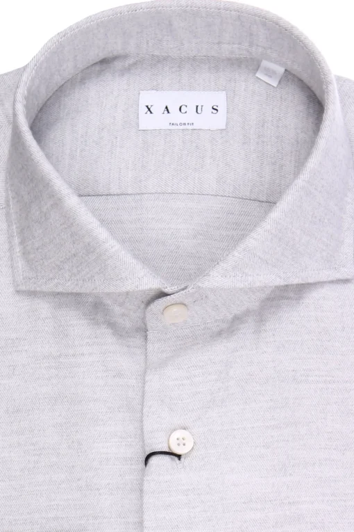 Camicia spigata misto tencell