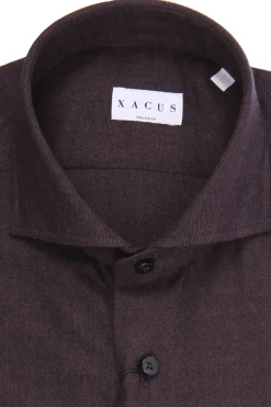 Camicia spigata misto tencell