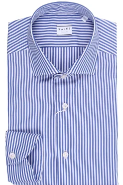 camicia taylor di cotone a righe