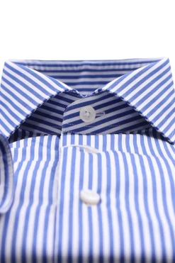 camicia taylor di cotone a righe