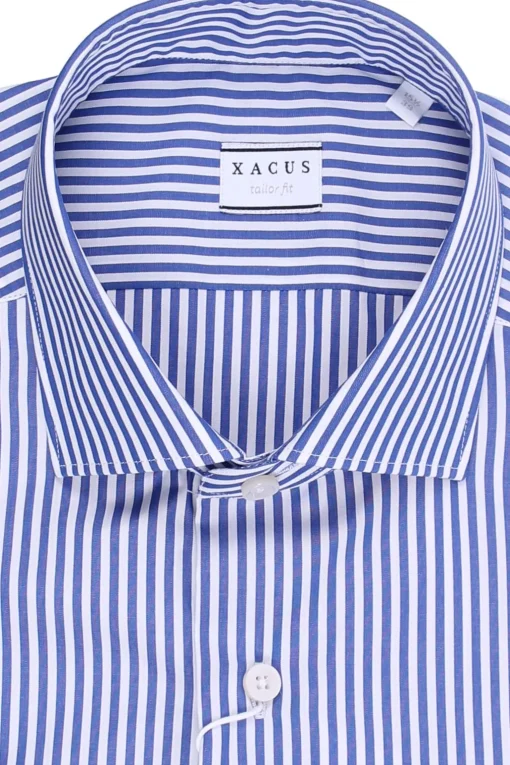 camicia taylor di cotone a righe