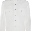 camicia texana in piquet di cotone