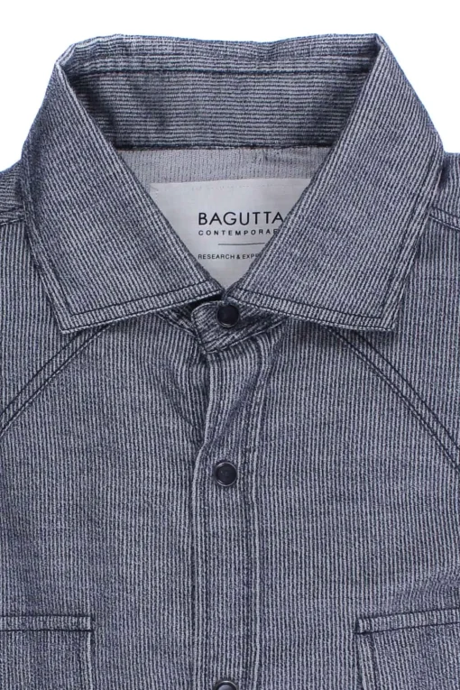 Camicia texana in velluto millerighe