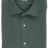 Camicia washed in cotone