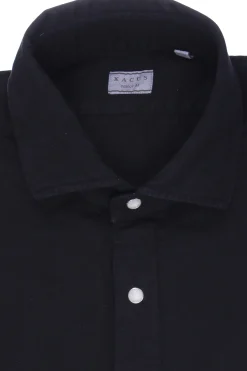 Camicia washed in cotone
