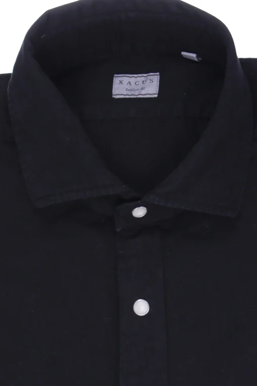 Camicia washed in cotone