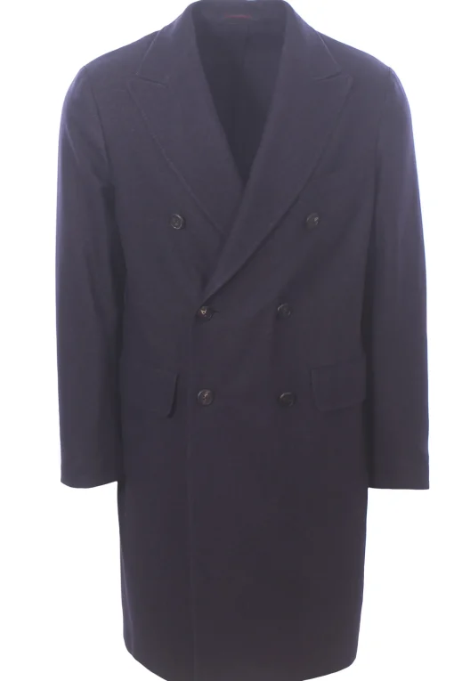 cappotto in cashmere lavato