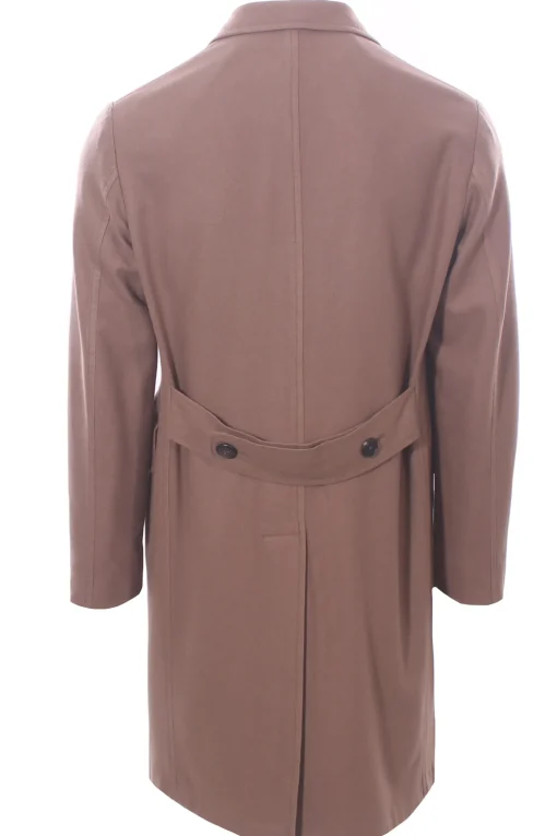 cappotto in cashmere lavato