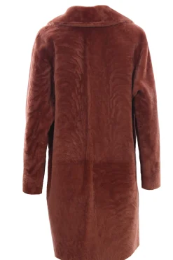 Cappotto in shearling reversibile
