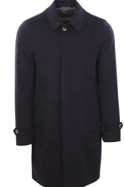 cappotto sfoderato in lana e cashemere