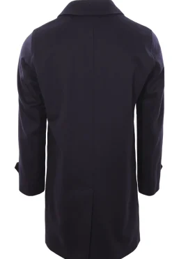 cappotto sfoderato in lana e cashemere