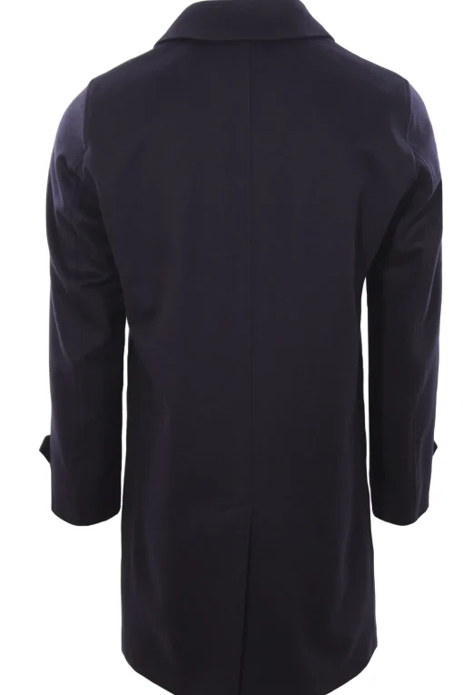 cappotto sfoderato in lana e cashemere
