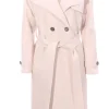Cappotto trench in lana vergine