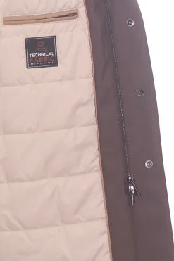 carcoat in tessuto tecnico