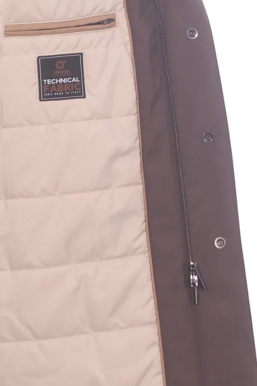 carcoat in tessuto tecnico