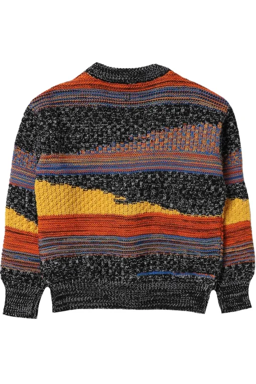 cardigan a trama rasata