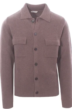 cardigan collo camicia