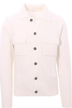 cardigan collo camicia