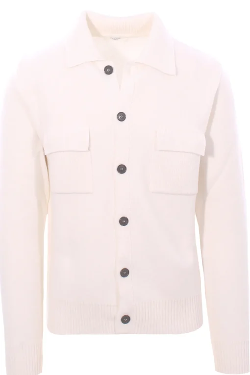 cardigan collo camicia