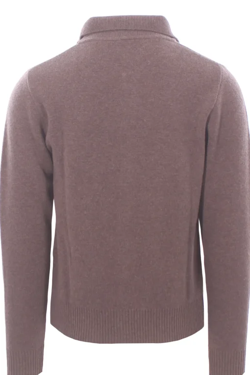 cardigan collo camicia