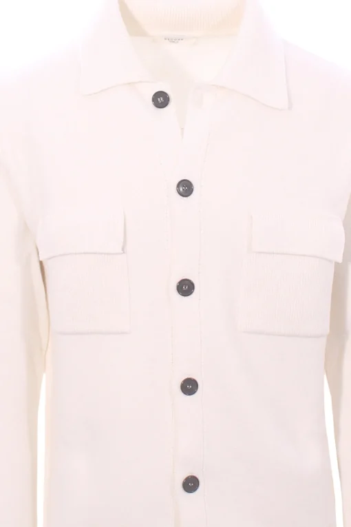 cardigan collo camicia
