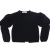 Cardigan con trama a coste