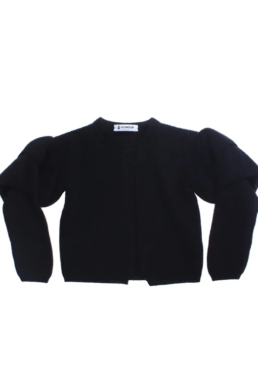 Cardigan con trama a coste