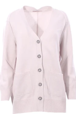 Cardigan in lana e cashmere