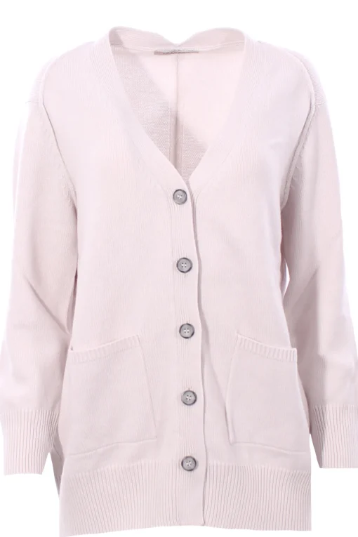 Cardigan in lana e cashmere