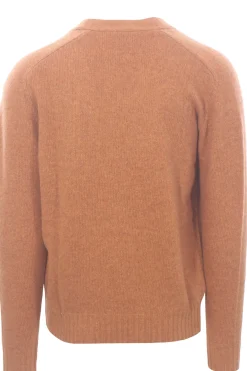 cardigan in lana effetto shetland