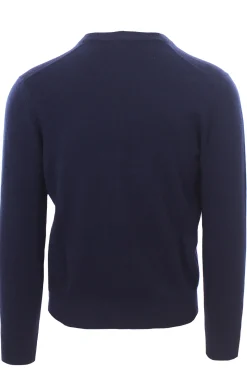 cardigan in lana, seta e cashmere