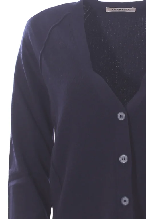 cardigan in misto cashemere