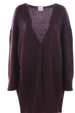 Cardigan lungo senza bottoni