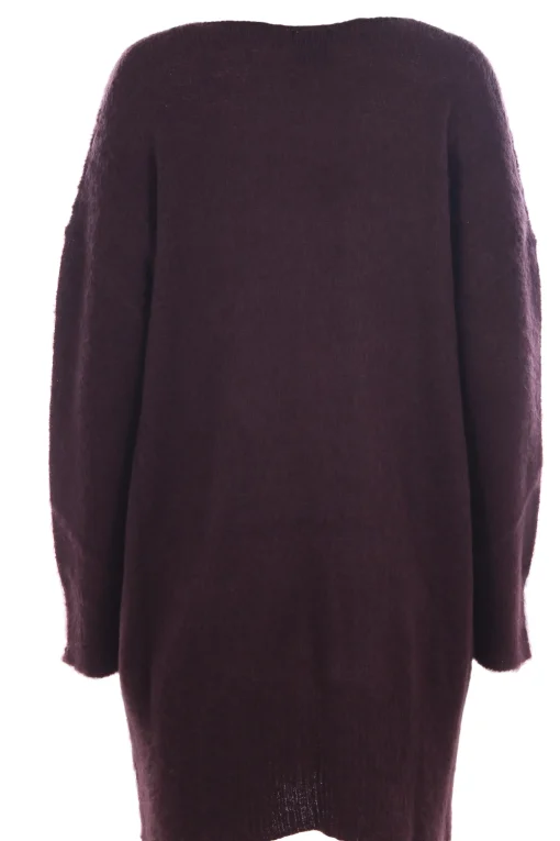 Cardigan lungo senza bottoni