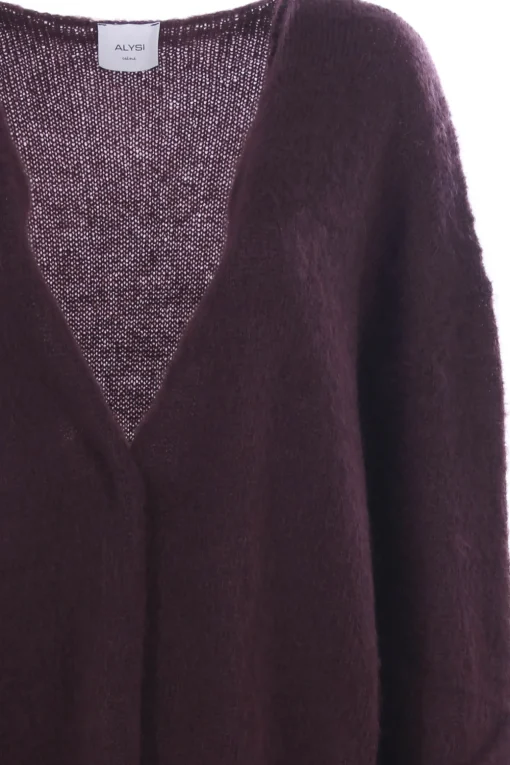 Cardigan lungo senza bottoni