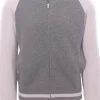 college full zip bicolore
