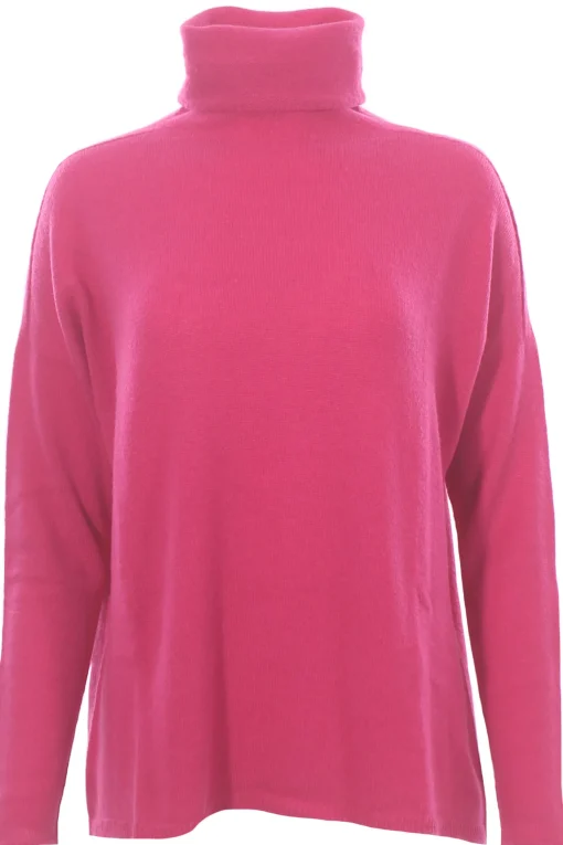 Collo alto in cashmere