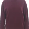 Collo alto in lana e cashmere