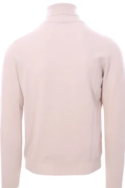 collo alto in lana e cashmere