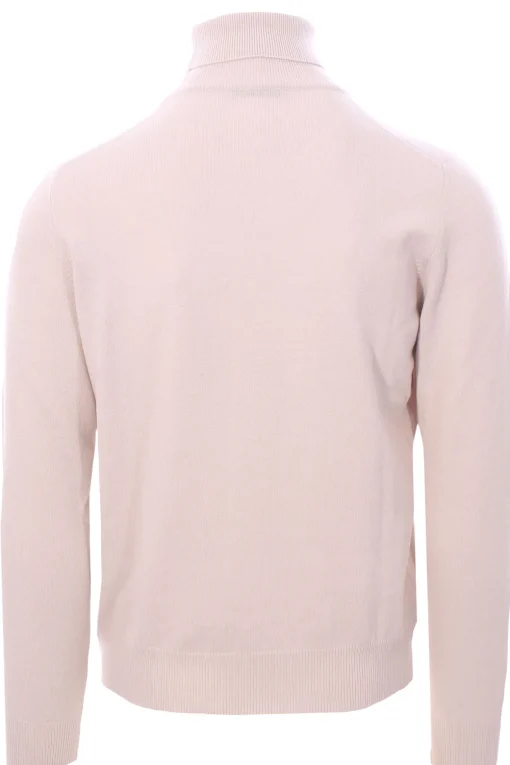 collo alto in lana e cashmere