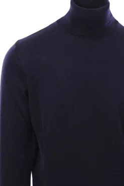 Collo alto in lana merinos