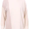Collo alto in lana seta e cashmere