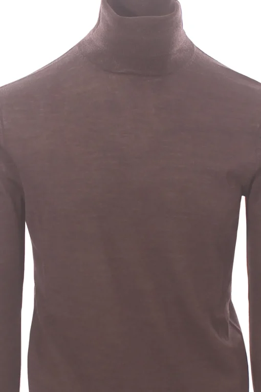 collo alto in merino luxury