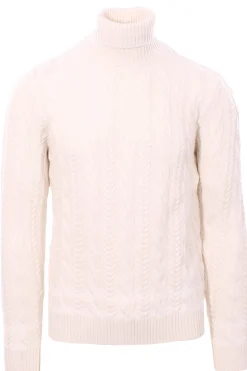 collo alto treccia bicolor ton sur ton